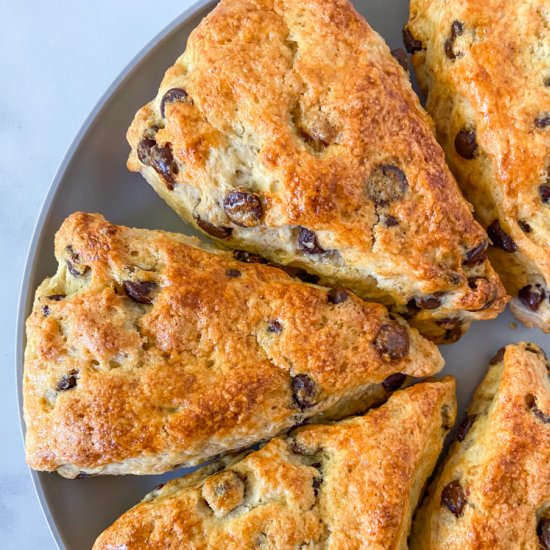 Chocolate Chip Scones