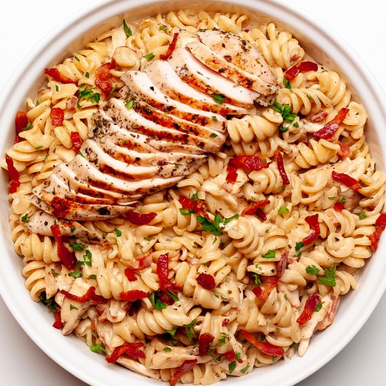 Chicken Bacon Ranch Pasta