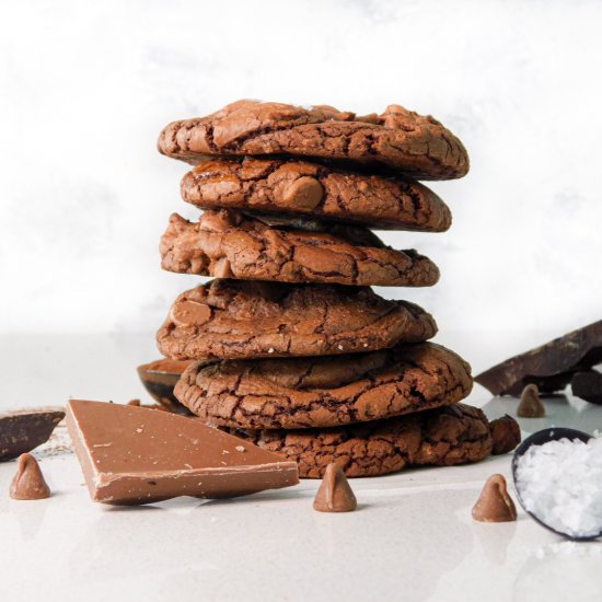 Double Chocolate Brownie Cookie