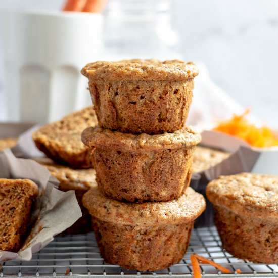 Carrot Banana Muffins