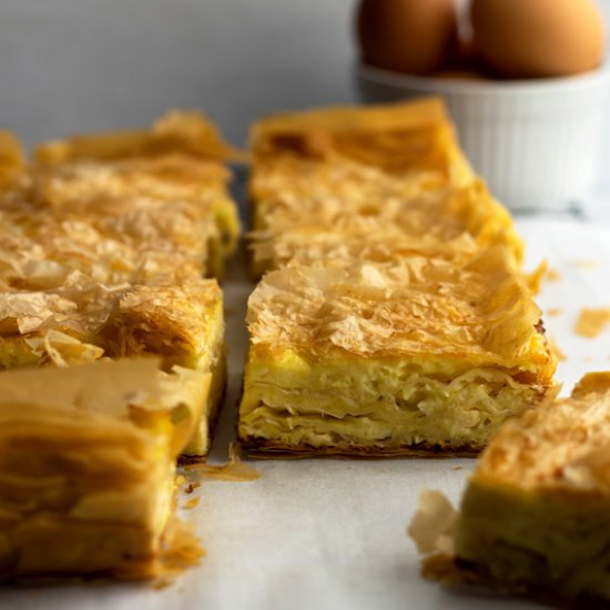 Gibanica – Serbian Cheese Pie