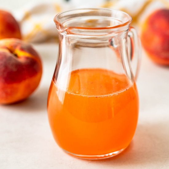 Peach Simple Syrup