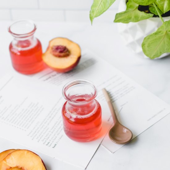 Peach Simple Syrup