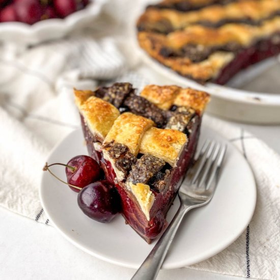 Chocolate Cherry Pie