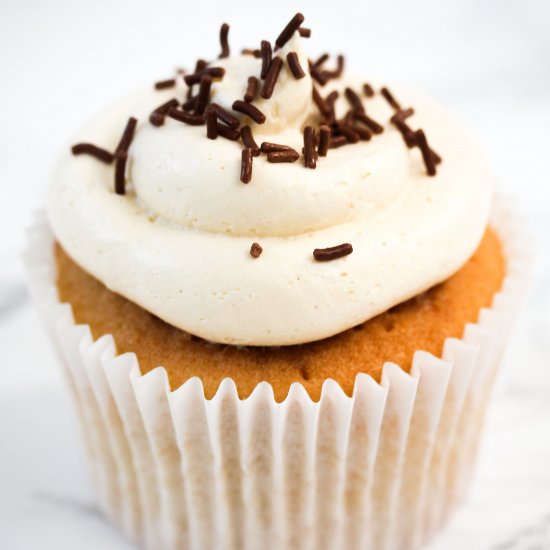 Baileys Cupcakes with Buttercream