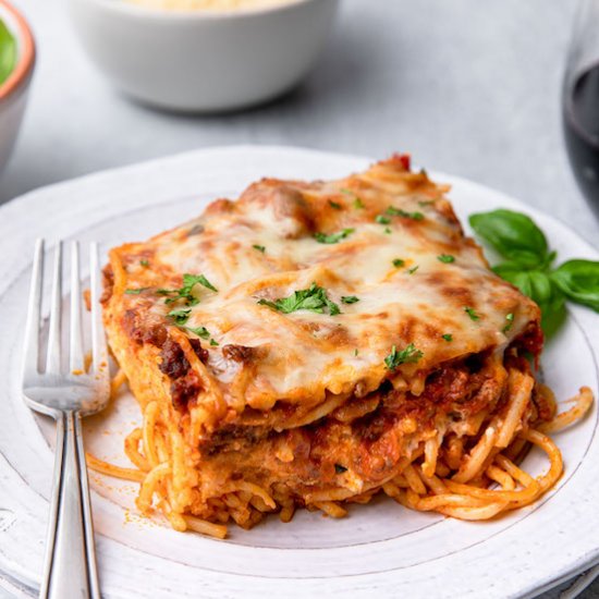 Baked Spaghetti Casserole