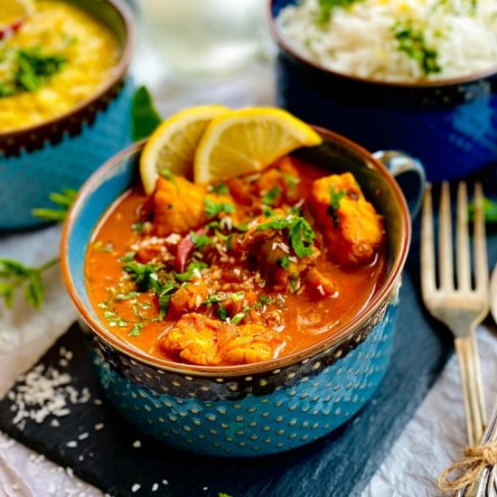 Delicious Monkfish Curry