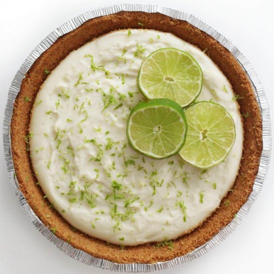 No-Bake Vegan Key Lime Pie (GF)