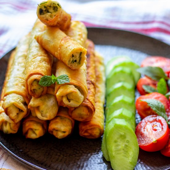 Turkish Cheese Rolls (Sigara Borek)