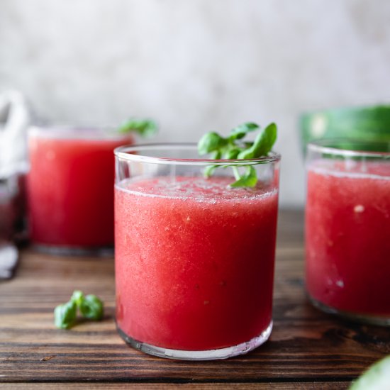 Sugar-free Watermelon Slushies