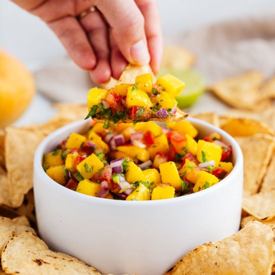 Mango Pico de Gallo (Salsa Fresca)