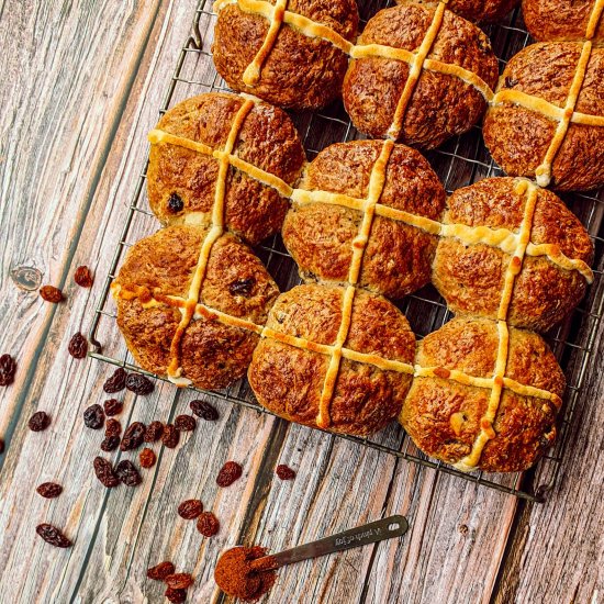 Gluten Free Hot Cross Buns