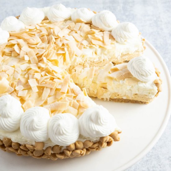 Peanut Butter Coconut Cheesecake