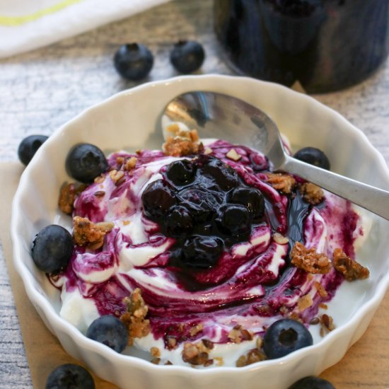 3-Ingredient Blueberry Sauce