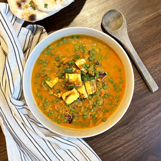 Matar Paneer