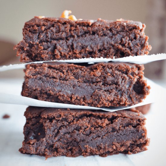 Eggless Cocoa Powder Brownies