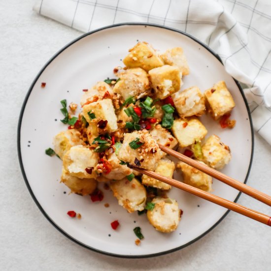 Crispy Salt and Pepper Tofu