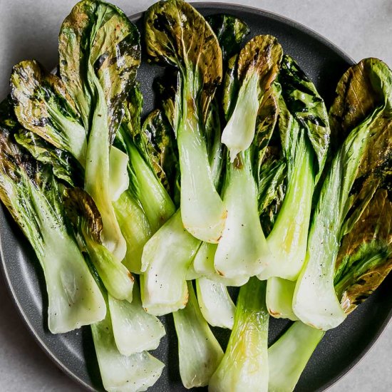 Crispy Bok Choy Chips