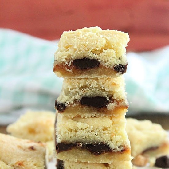 Caramel Chocolate & Toffee Bars