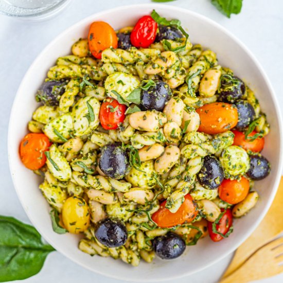 Spinach Pesto Pasta