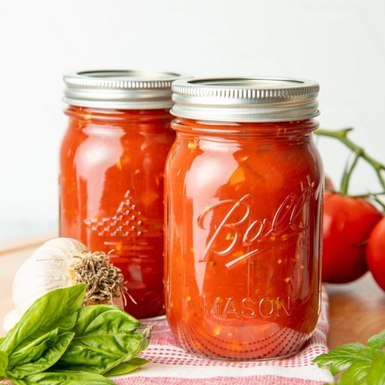 Canned Spaghetti Sauce