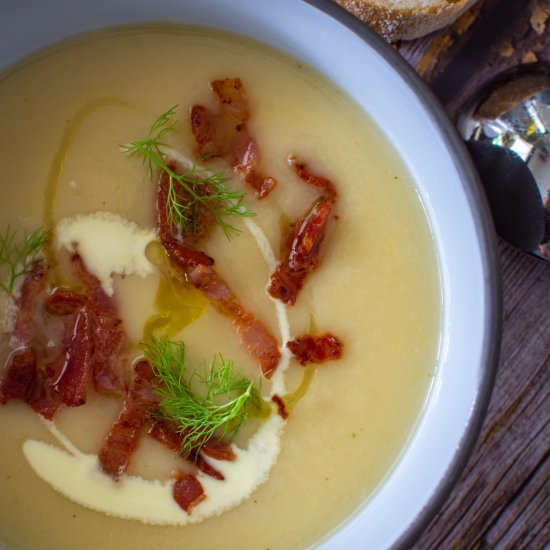 Parsnip Fennel Soup