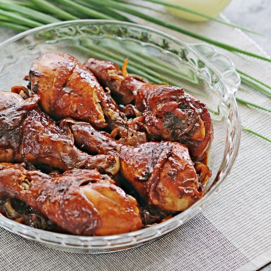 Braised Chicken in Rice Cooker