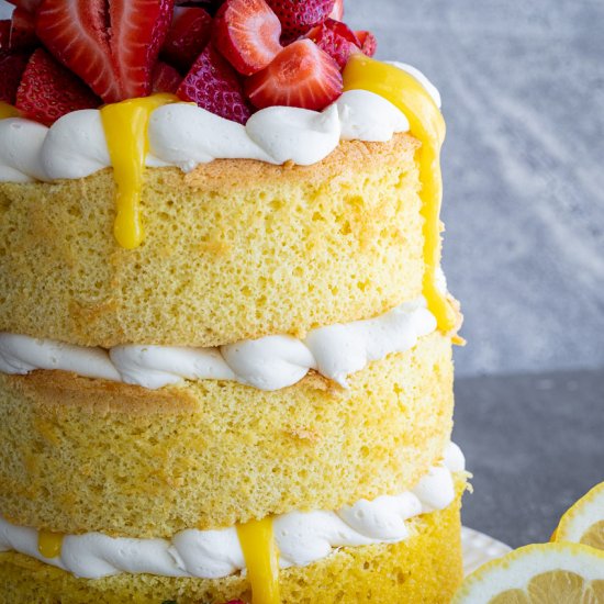 Lemon Chiffon Cake