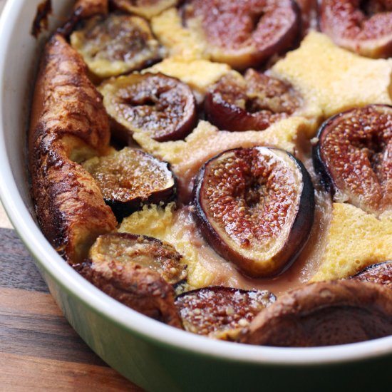 Fig clafoutis