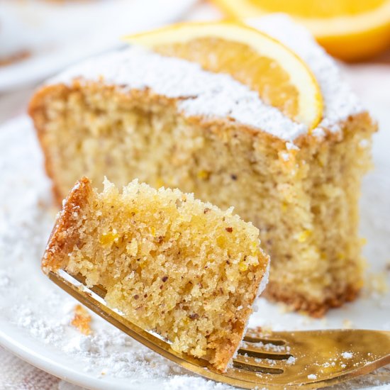 Vegan Orange Olive Oil Cake