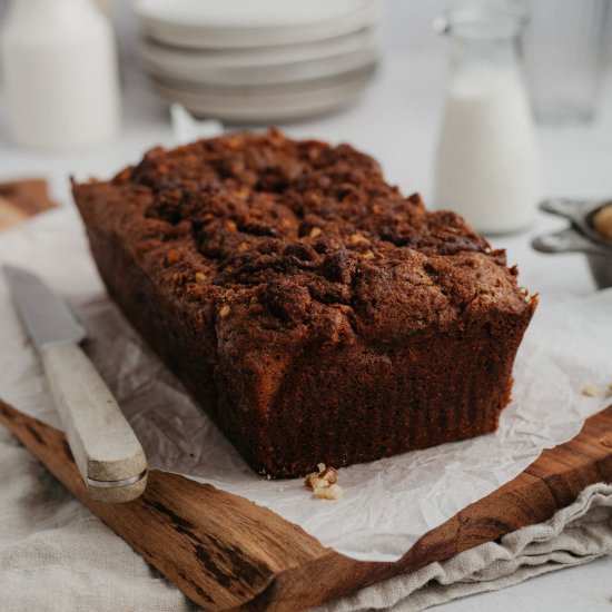 Cinnamon Crunch Banana Bread