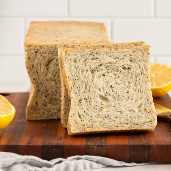 Lemon Poppyseed Sourdough Pullman