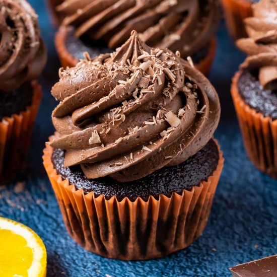 Chocolate Orange Cupcakes