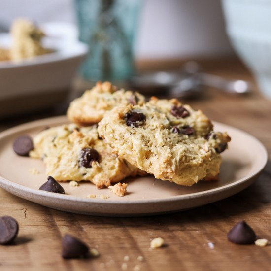 Chocolate Chip Cake Mix Cookies