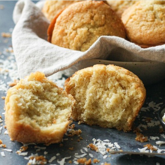 Coconut Corn Muffins