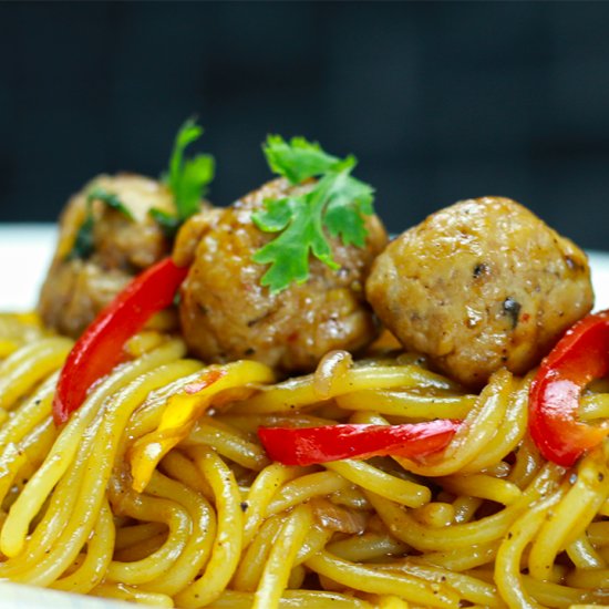 Juicy spaghetti & meatballs recipe