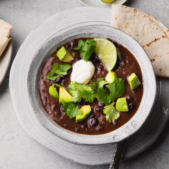 Instant Pot Black Bean Soup