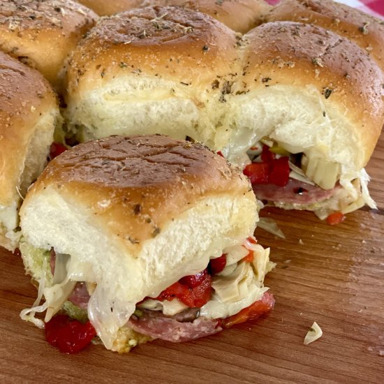 Antipasto Sliders