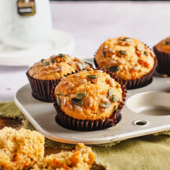 Carrot & Zucchini Muffins