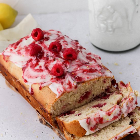 White Chocolate Raspberry Loaf