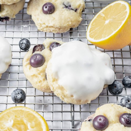 Lemon Blueberry Cookies