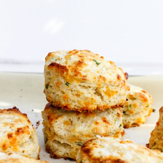 Cheddar Serrano Biscuits