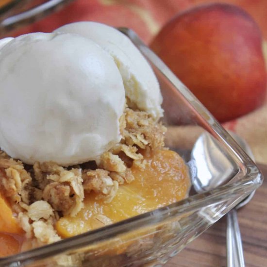 Best Peach Crisp