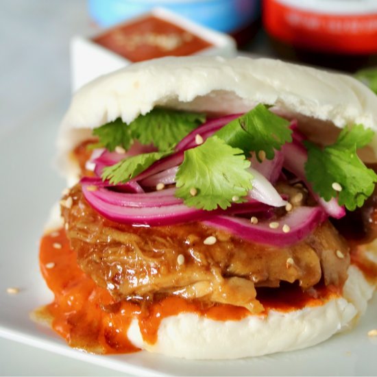 Kalbi Chicken Steam Bun