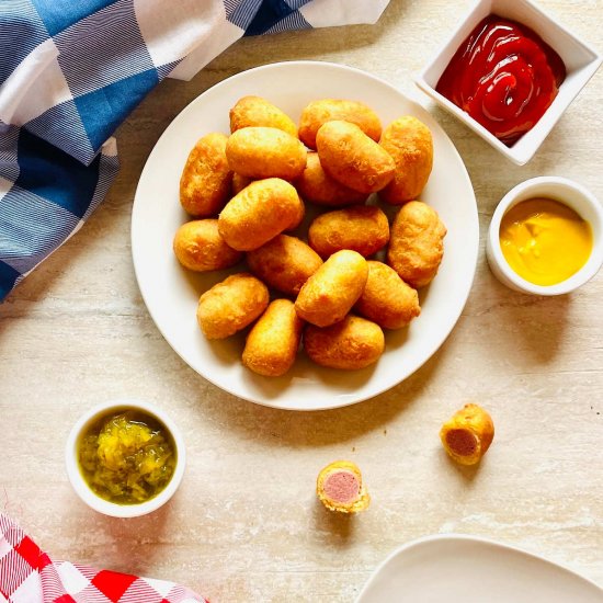 Mini Corn Dogs in Air Fryer