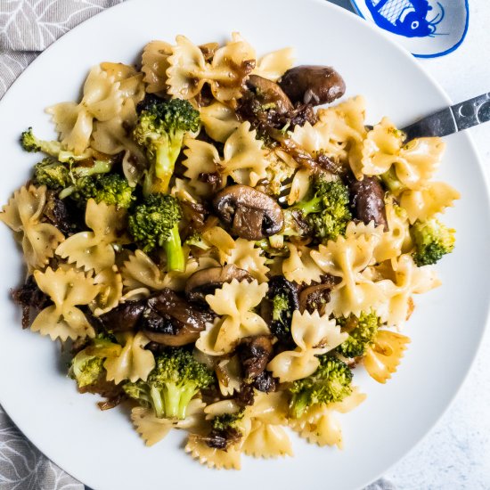 Broccoli and Mushroom Pasta Recipe