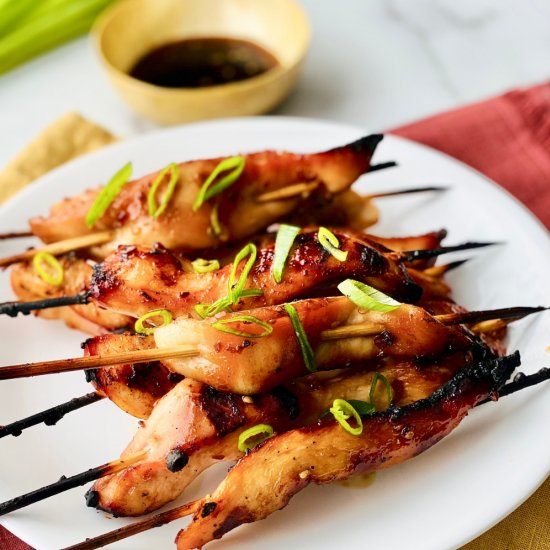 Teriyaki Chicken on a Stick