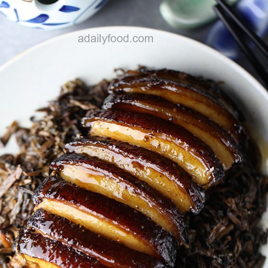 Chinese Steamed Pork with Mustard