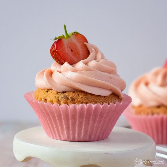 Strawberry cupcakes