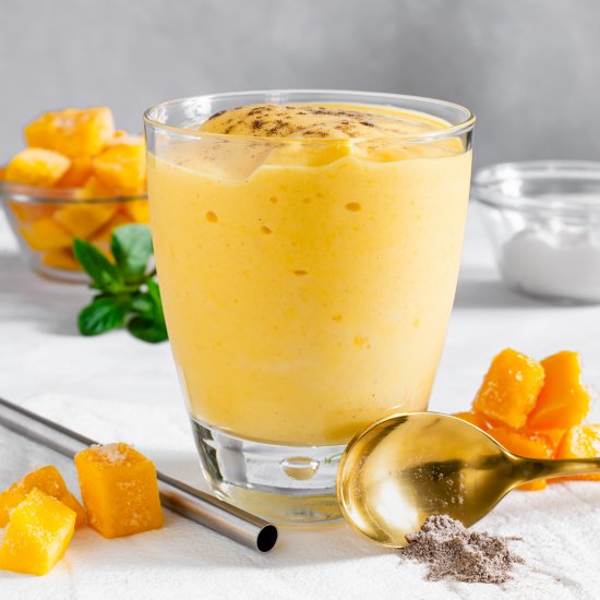 Thick & Creamy Mango Lassi